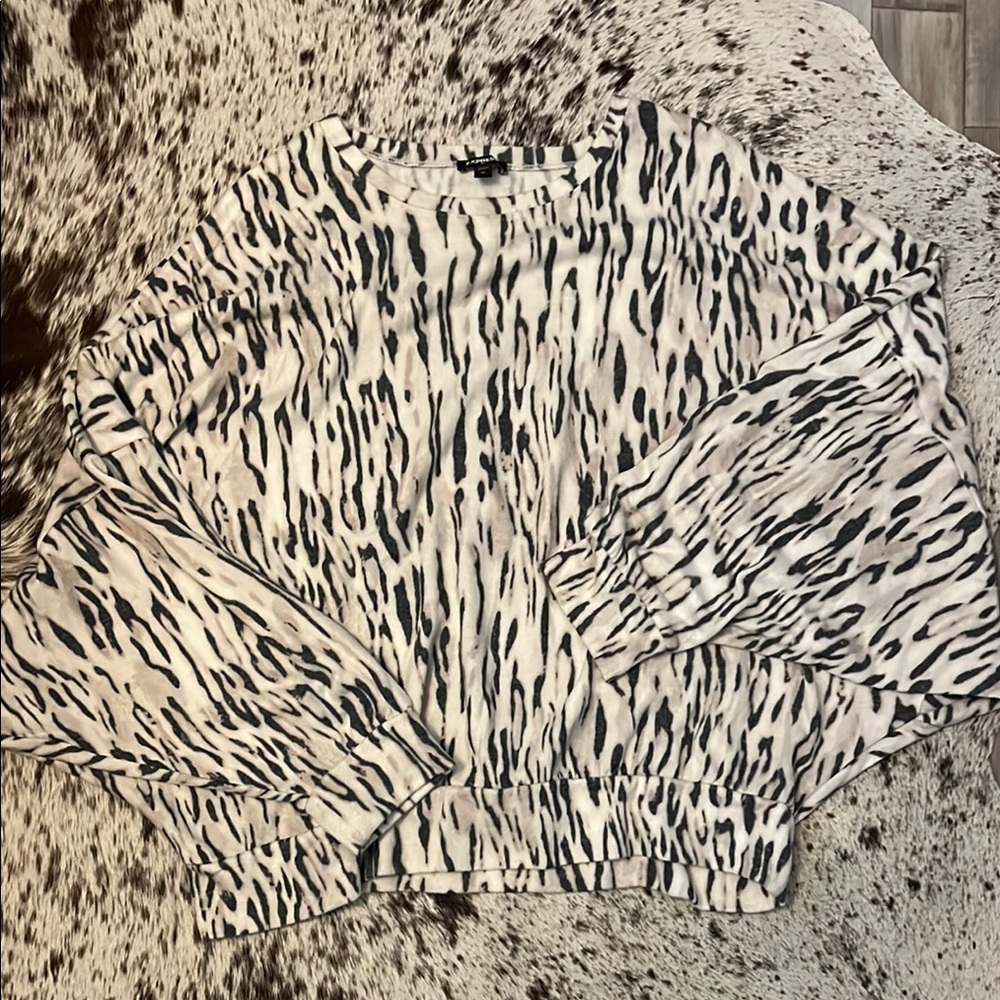 Animal Print Women's Top